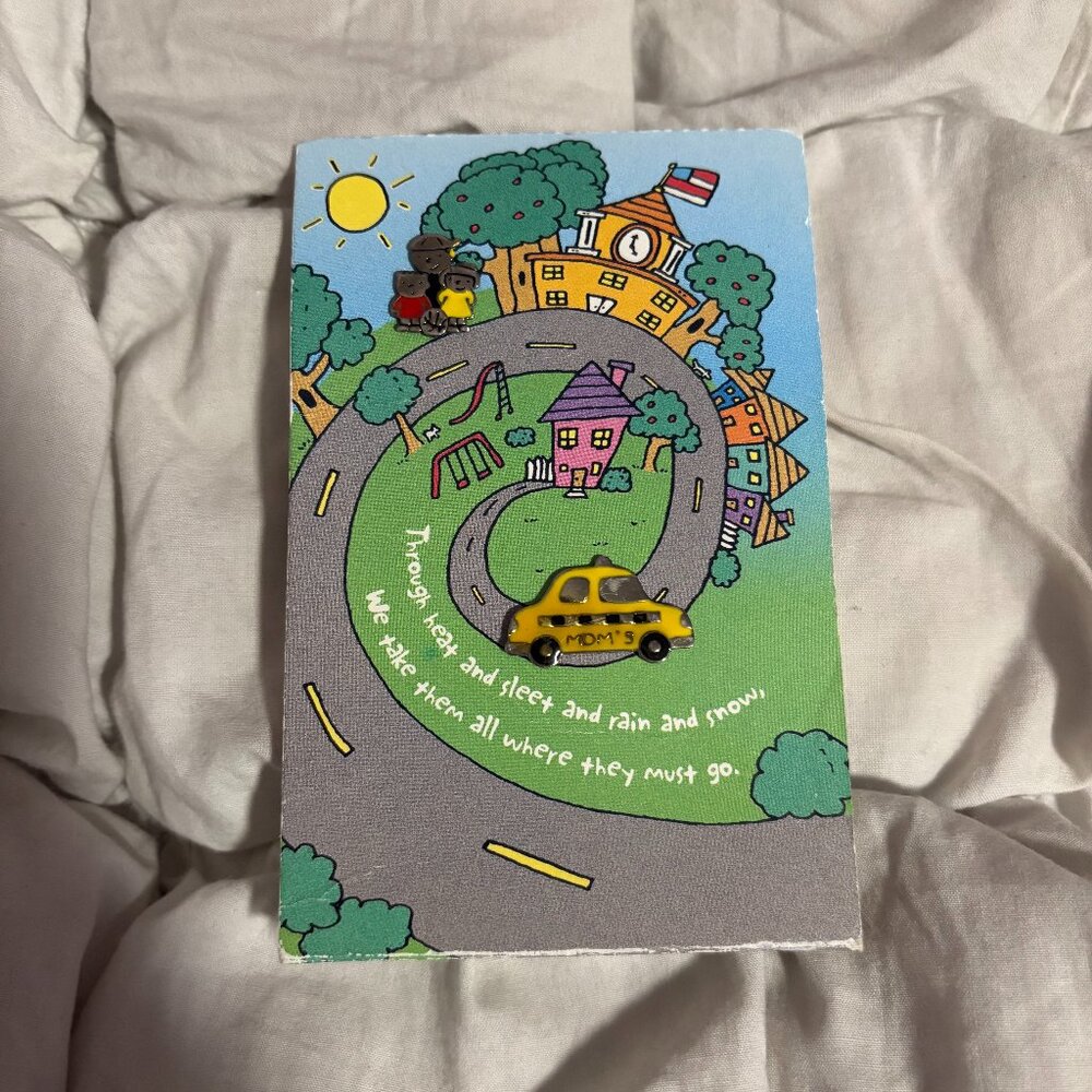 Free People Vintage Revival Mom’s Yellow Taxi Enamel Pin Set